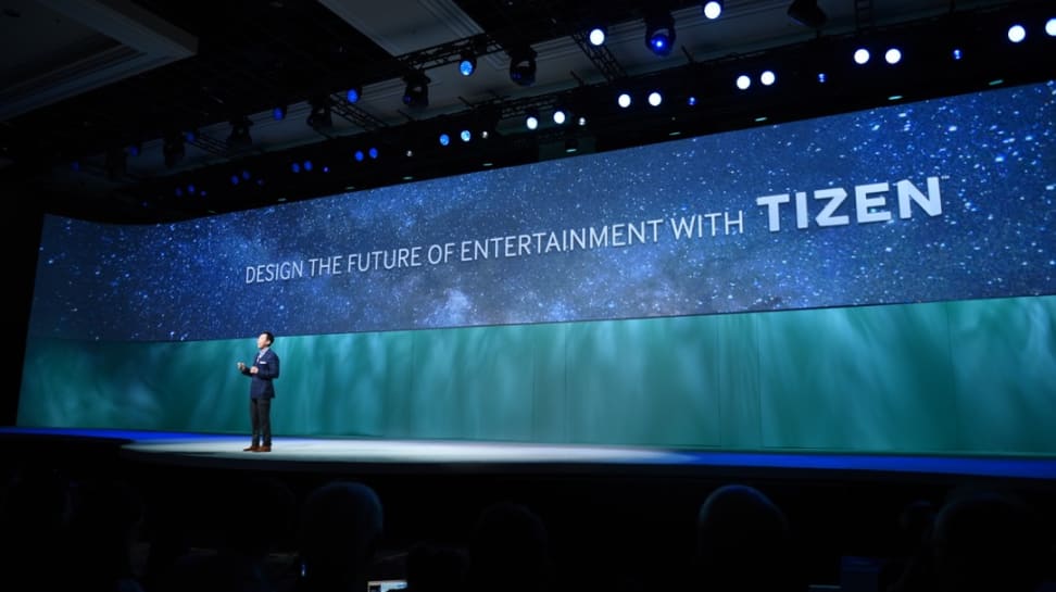 Tizen is Samsung's homegrown operating system