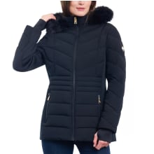 Product image of Michael Michael Kors Women's Faux-Fur-Trim Hooded Puffer Coat