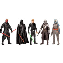 Product image of Star Wars Heroes & Villains Across the Galaxy Six-Inch Action Figure Set, Five Pack