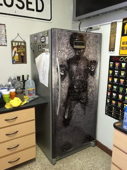 Han Solo Fridge Wrap