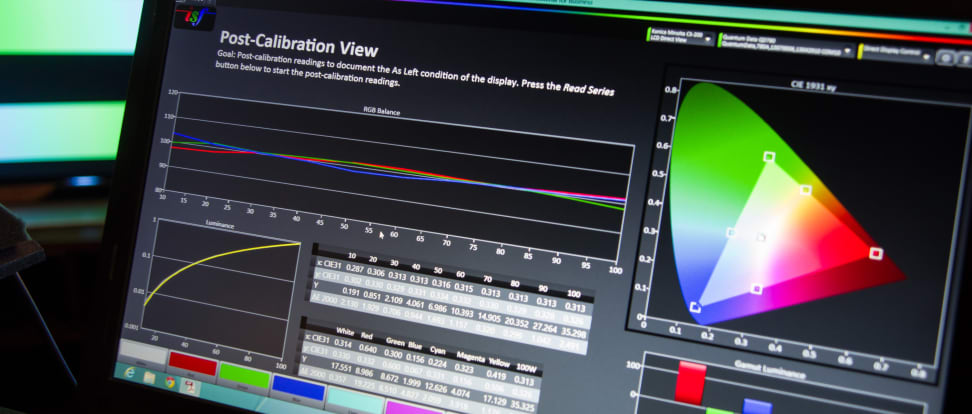 An ISF calibration in process