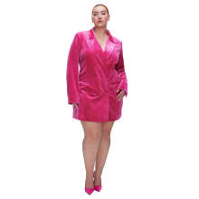 Product image of Good American Velvet Blazer Mini Dress