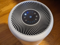 Close-up overhead shot of the Levoit Core 300 air purifier.