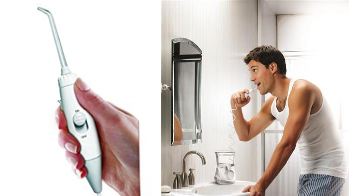 Man oral irrigator - Waterpik Aquarius Waterflosser review