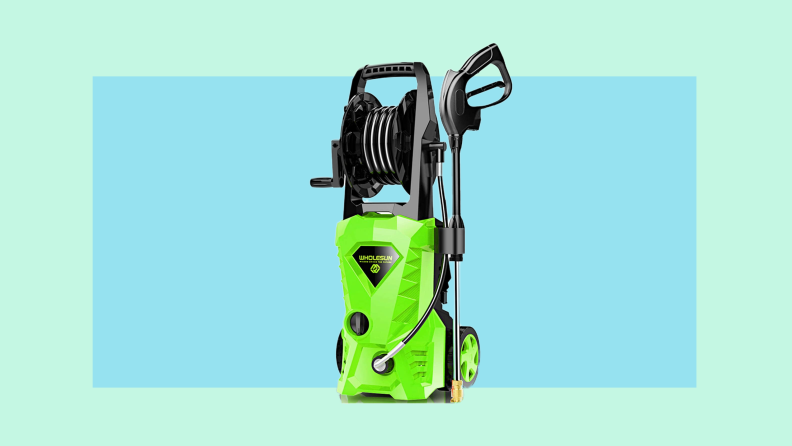 Green power washer.