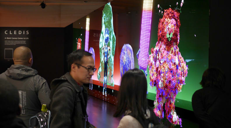 Sony CLEDIS display is sharp