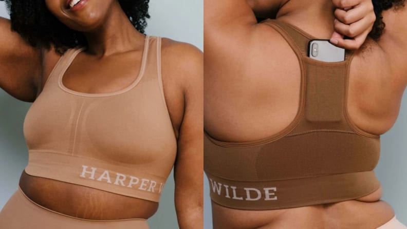 HARPER WILDE The Move Sports Bra - Brown