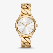 Product image of Michael Kors Slim Runway Gold-Tone Curb-Link Watch