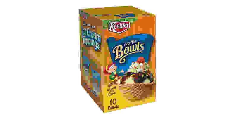 Keebler waffle bowls