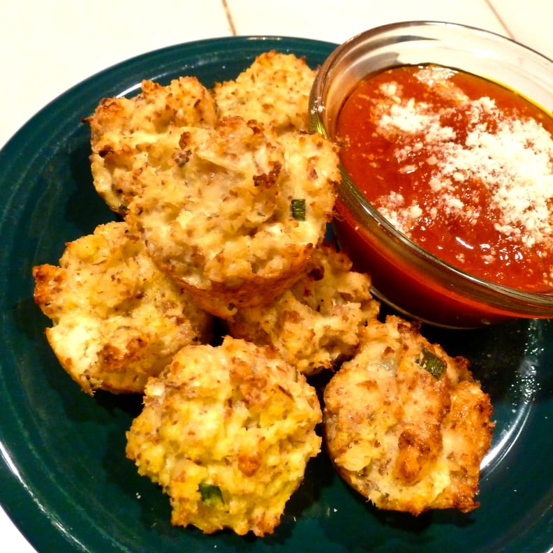 Cauliflower Pizza Bites