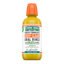 Product image of TheraBreath Deep Clean Mouthwash Antiseptic Rinse Fresh Mint