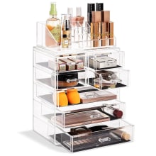 Product image of Elizabeth-Marie Acrylic 7 Compartment Makeup Organizer