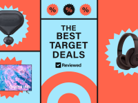 A colorful collage with the best Target deals including a pair of Beats headphones, a Samsung TV, and more.