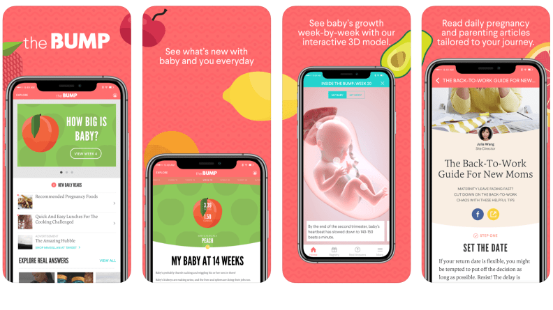 The Bump Pregnancy Tracker & Baby App, Privacy & security guide