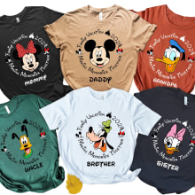 Product image of Custom Disney Family Vacation 2024 Shirt