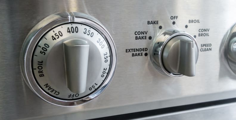 Oven control knobs