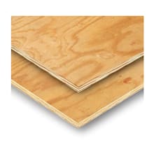 Product image of 15/32-in x 4-ft x 8-ft Pine Plywood Sheathing