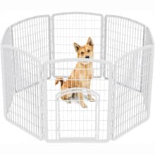 Product image of IRIS USA 34-Inch Exercise 8-Panel Pet Playpen with Door
