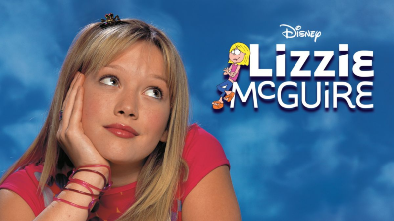 Hilary Duff daydreams as the titular character in Lizzie McGuire