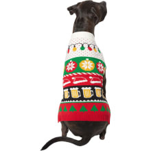 Product image of Frisco Striped Festive Dog & Cat Ugly Sweater