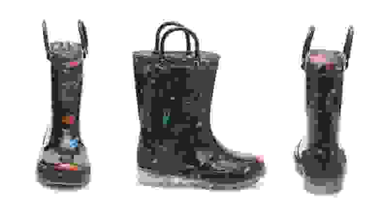 Max + Jake Outer Space Rain Boots