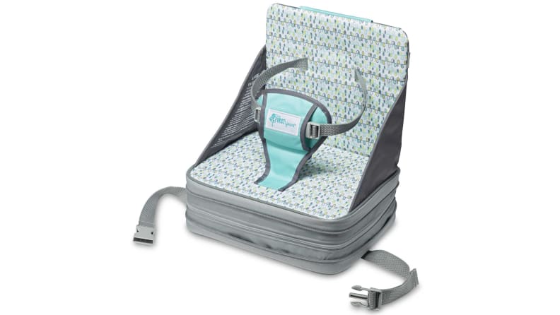 This travel booster seat is a great choice to bring on vacation or to just keep in the car.