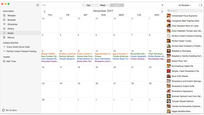 Parika meal planning app
