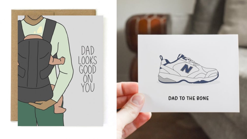 Fathers Day card Five star parenting Mothers Day card Parent card 