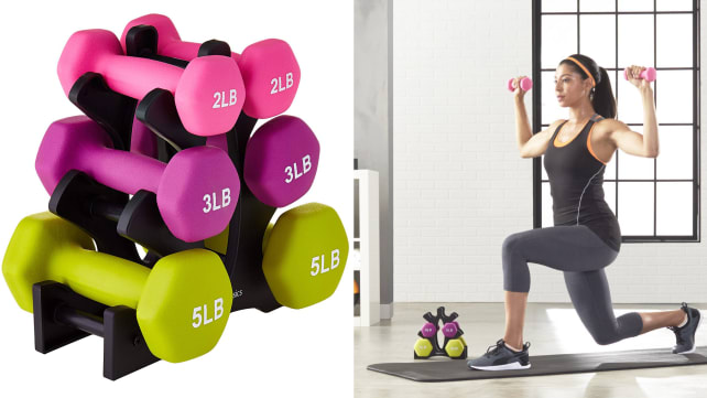 AmazonBasics Neoprene Dumbbells