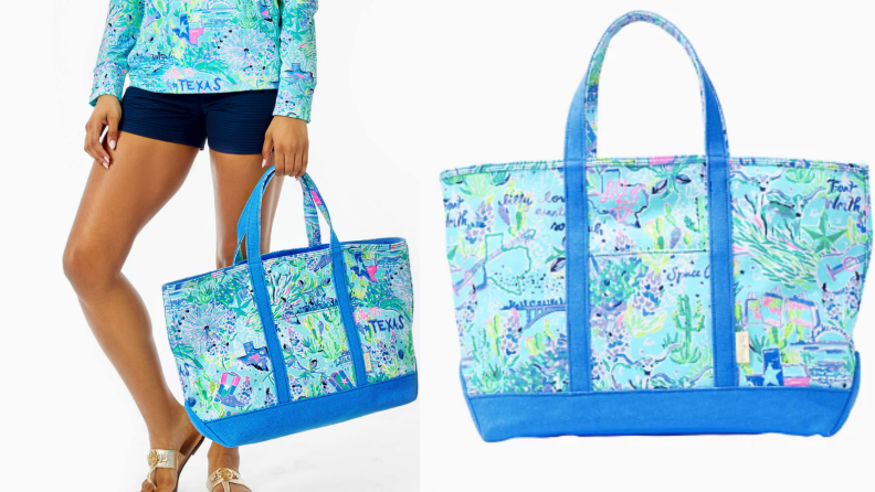 Lilly Pulitzer beach bag