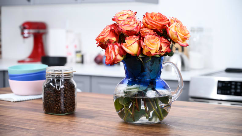 BloomsyBox roses in a vase