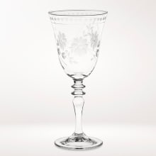 Product image of Vintage Etched Wine Glasses