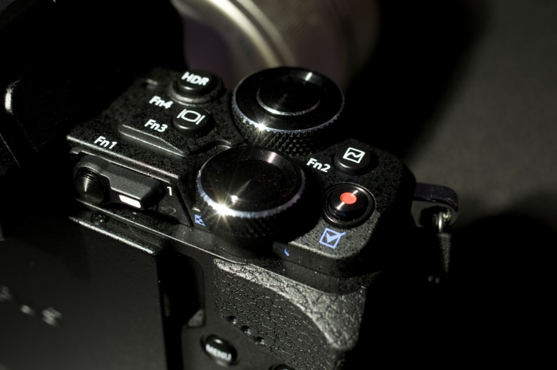 Two control dials, with two functions each (and a partridge in a pear tree).