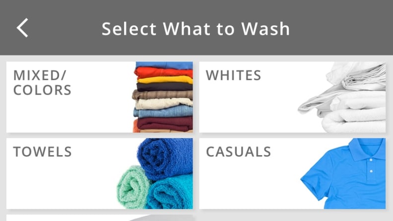 Whirlpool all-in-one washer/dryer combo display