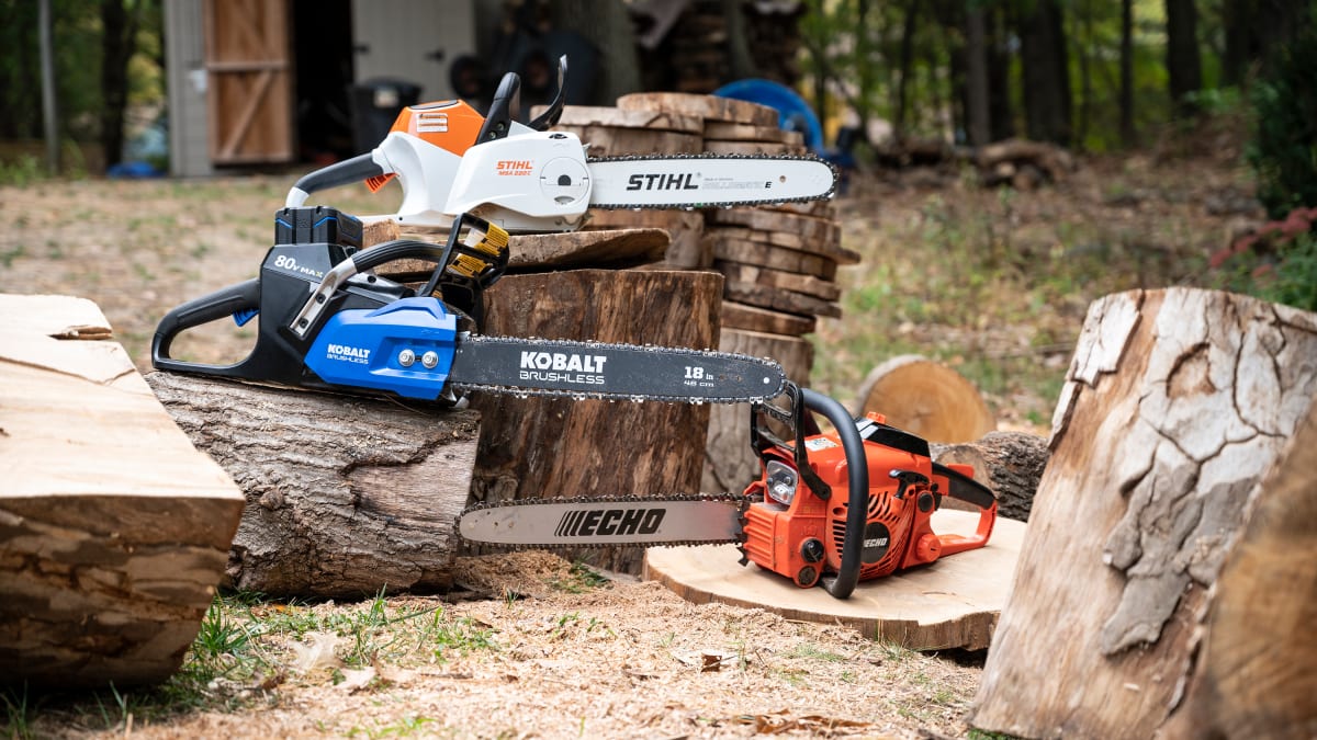 Stihl chainsaw vs echo