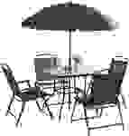 Product image of Vongrasig 6-Piece Folding Patio Dining Set