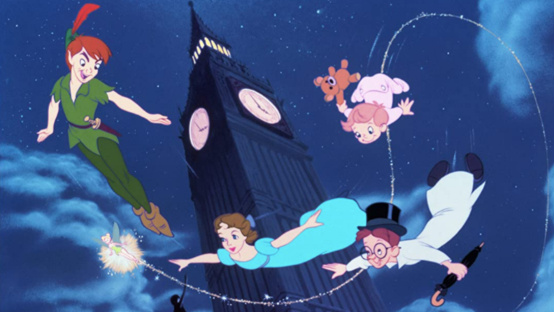 A scene from "Peter Pan"