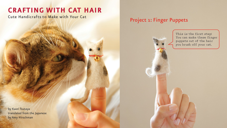 Cat hair craft