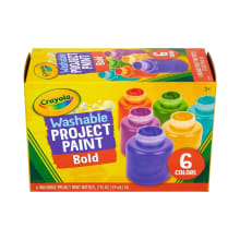 Product image of Crayola Washable Kids Paint, 6 count