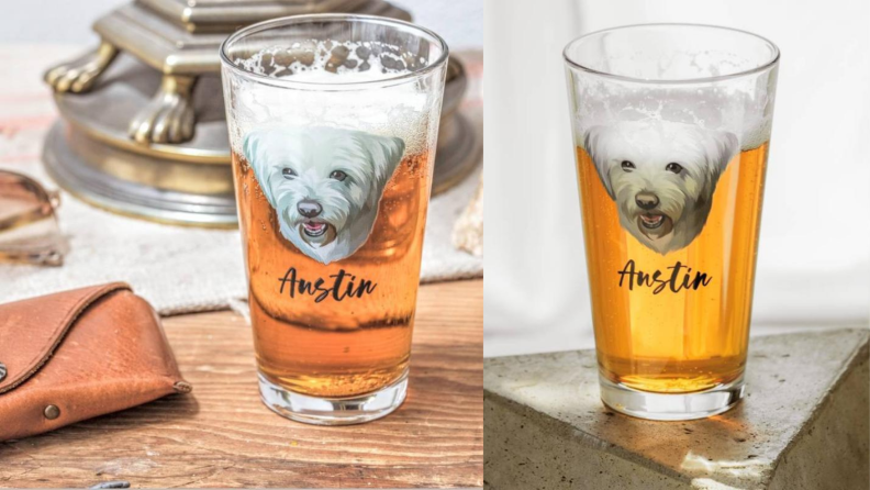 Pet pint glass