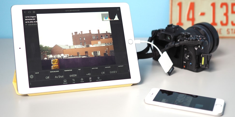 iPad Lightroom Mobile RAW Editing