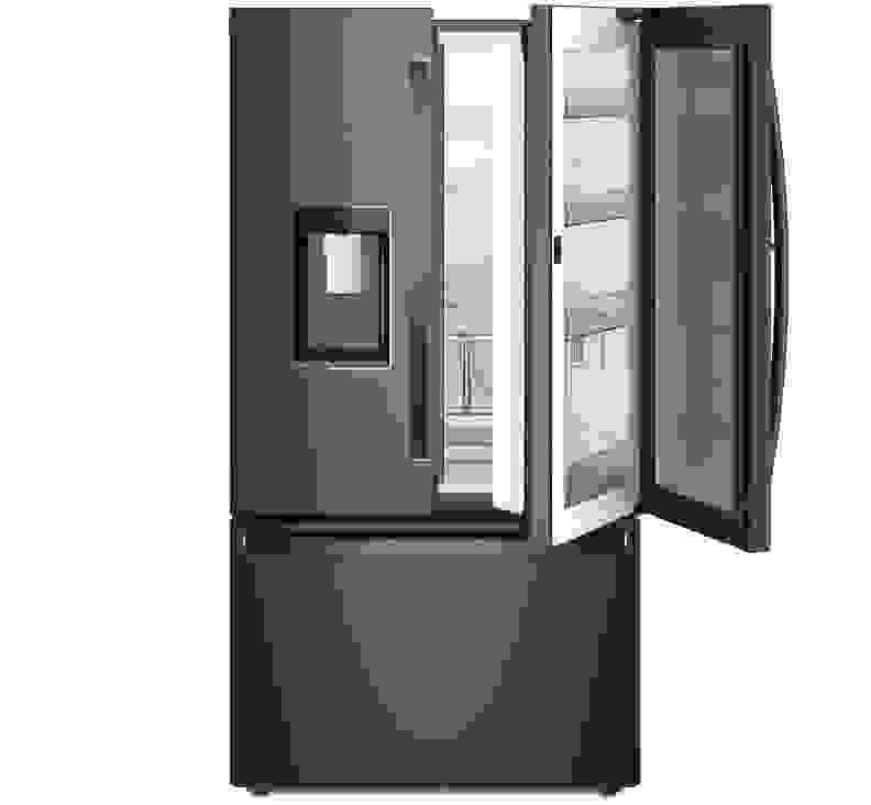 Whirlpool black stainless door-in-door refrigerator