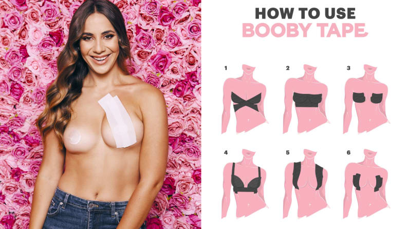 STRAPLESS Top/Dress Tutorial using Impreza Boob Tape & Pasties 