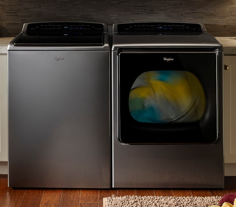 Whirlpool Smart Top Load Washer and Dryer