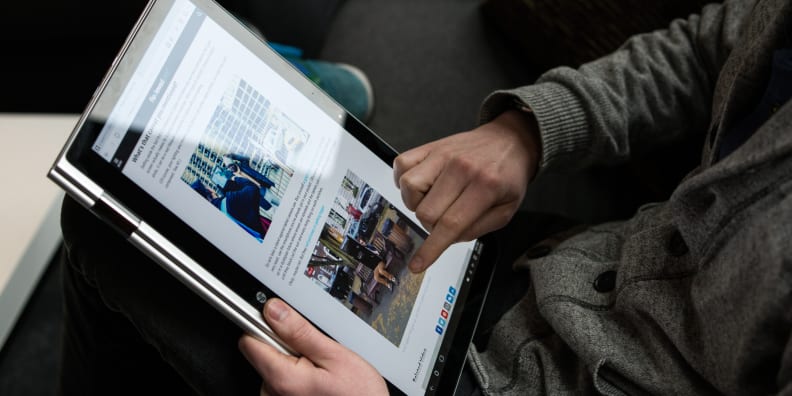 HP Spectre X360 15-inch Tablet Mode