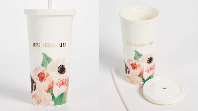 Kate Spade New York Bridesmaids Insulated Plastic Tumbler