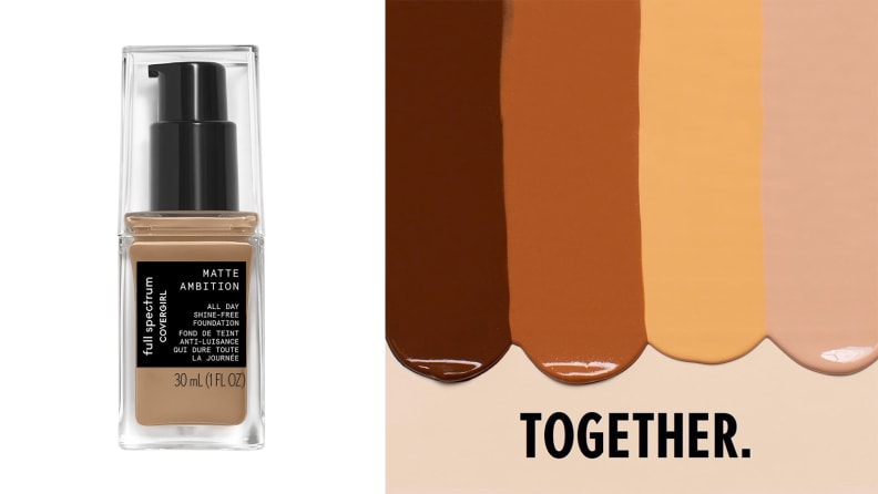 A photo of a foundation from Covergirl
