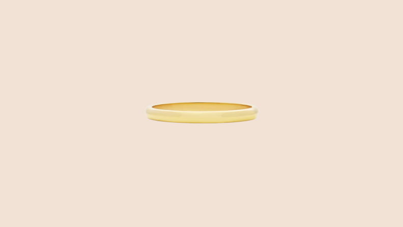 Traditional Slightly Curved ring