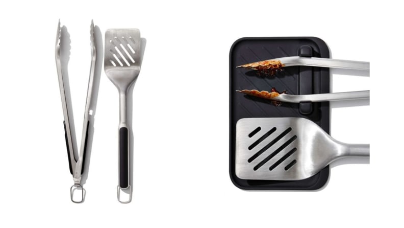 OXO Grilling Tongs and Turner Set review - Reviewed