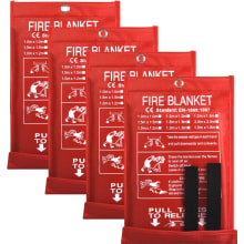Product image of Fire Suppression Blankets for Kitchen, 4-pack